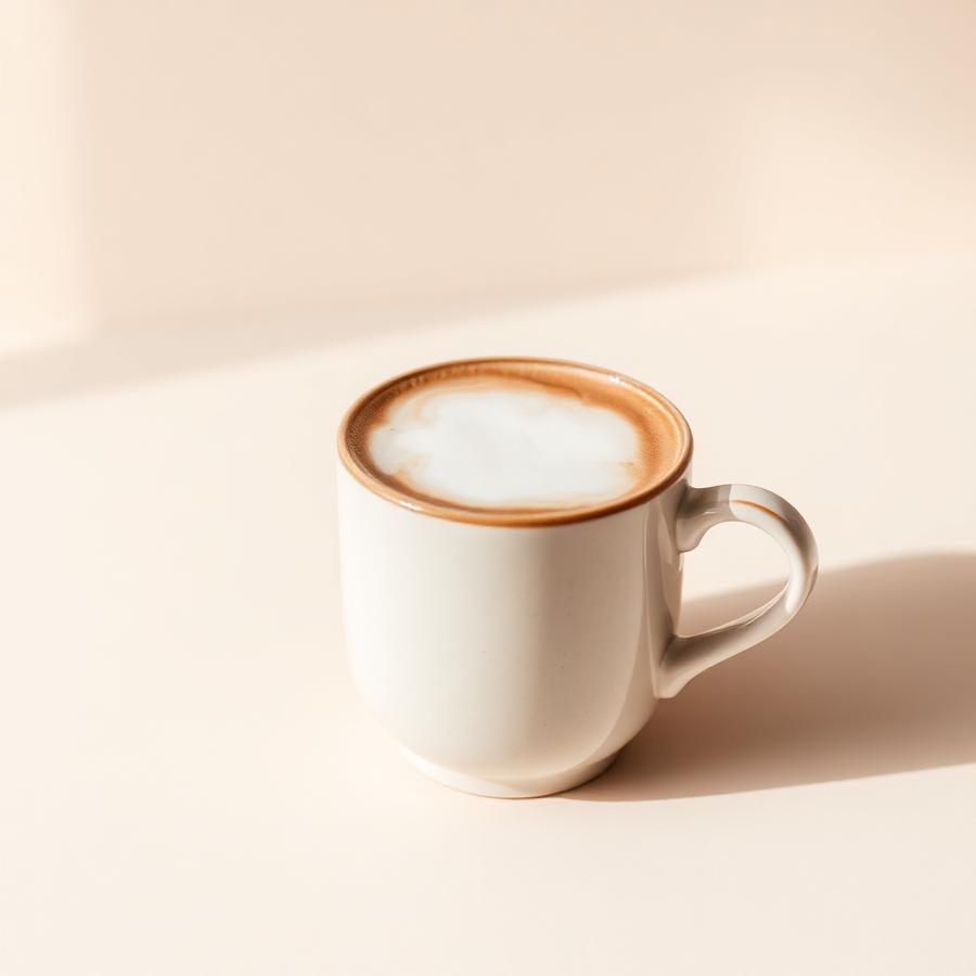 Graceful White Mocha — handcrafted in Eastridge, McKinney
